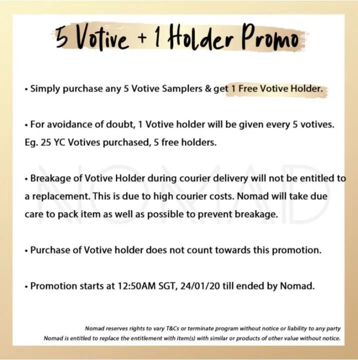 [Yankee Candle] Votive Samplers Mini Candle 20 scents ( Midsummer's Night / Bahama Breeze / Pink Sands / Lemon Lavender