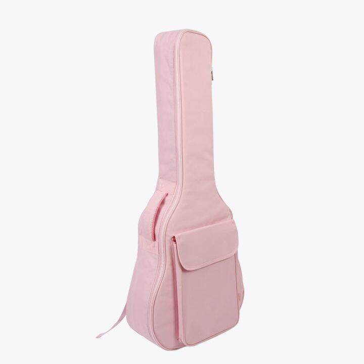 genuine-high-end-original-pink-41-inch-40-inch-38-inch-36-inch-folk-guitar-bag-classical-guitar-bag-thickened-cotton-backpack-gig-bag