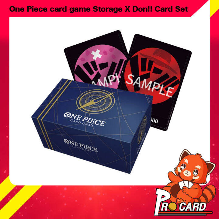 One Piece card game Storage X Don!! Card Set Lazada.co.th