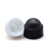 M3 M4 M5 M6 M8 M10 M12 M14 M16 M18 M20 M22 M24 Black White Dome Protection Cap Covers Exposed Hexagon Plastic PE Nut Bolt Nails Screws Fasteners