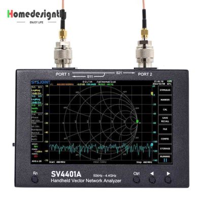 SV4401A 100dB LCD แบบไดนามิก VNA Vector Network Analyzer ชุด8GB