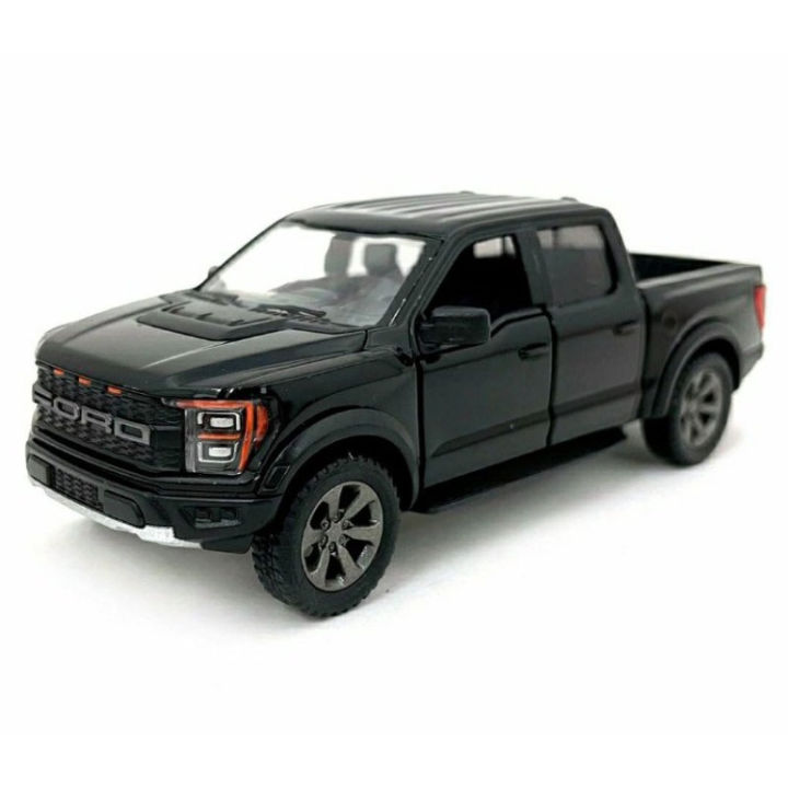 โมเดลรถกระบะ-ford-raptor-สเกล-1-46-สีดำ-รุ่นปี-2022