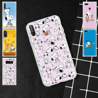 253GT Snoopy โปร่งใส อ่อนนุ่ม เคสโทรศัพท์ หรับ OPPO A31 F11 A1K A3S A72 A12E A12S A5 A85 A7 A52 A11K A1 A15 A92 A83 A12 A9 A7 A8 A5S A15S Pro