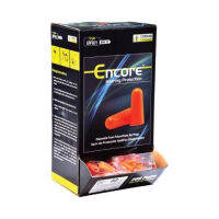 Cordova Safety Products Encore Disposable Noise-Cancelling NRR 32 Foam Ear Plugs, Orange (200 Pairs) Uncorded