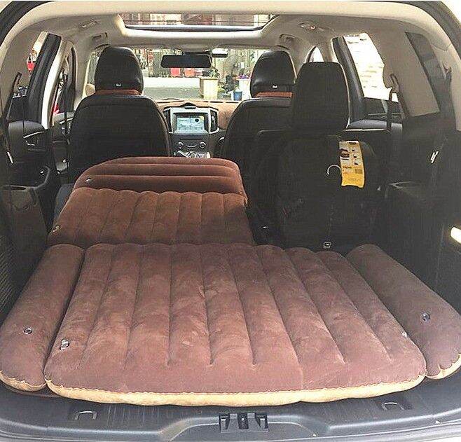 SUV car inflatable bed car middle bed mpv car folding travel bed trunk