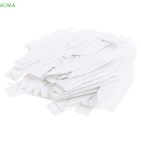 ?【Lowest price】HOMA 100PC 5*1CM Plants labels ในร่มบอนไซชื่อ Tag พลาสติก multicolors