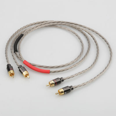 【2023】HI-End Odin Silver Plated RCA Interconnect Cable RCA to RCA Audio Cable ogue Cable phono Cable For CD AMP