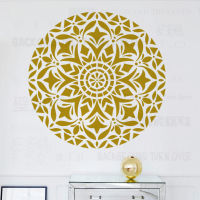 80cm - 110cm Stencil For Decor Wall Furniture Template Mandala Paint Lock Huge Giant Mandala Indian Arabic Ethnic Round S078