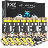 DXZ 10ชิ้น W5W T10 LED หลอดไฟ C An BUS 6-SMD 12โวลต์24โวลต์6000พัน194 168ภายในรถแผนที่โดมไฟที่จอดรถแสงสัญญาณอัตโนมัติโคมไฟสีขาว