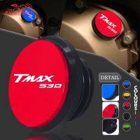 ♣สลักเกลียวฝาครอบน้ำมันเครื่อง CNC สำหรับยามาฮ่า TMAX530 TMAX 530 SX DX 2012-2016 2017 2018 2019 M20x2.5รถจักรยานยนต์ Tmax530ฝาครอบเกลียว