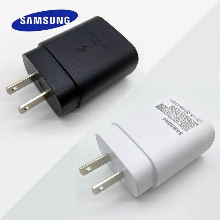 Samsung Tab S8 A7 S6 lite 25W Super Fast Charger US Plug PD3.0 Adapter