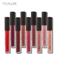 FOCALLURE ลิปสติก กันน้ำติดทนนาน สีสวยธรรมชาติแมท ลิปสติกเหลวเครื่องสำอางค์ราคาถูกสุด