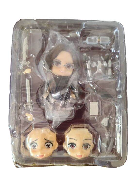 ผ่าพิภพไททันโจมตี1123-nendoroid-รุ่น-q-hanji-zoye-ภาพอนิเมะเปลี่ยนใบหน้าได้-สิงหาคม