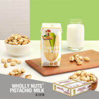 โฮลี่นัทส์ นมพิสตาชิโอ ขนาด 180 ml x pack of 3 x 12 (Pistachio Milk Wholly Nuts Brand)