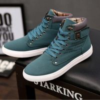 CODyx648 High-top Boots Retro Casual Warm Canvas Martin Shoes