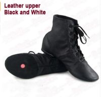 hot【DT】 New Womans Leather Jazz Shoes Up Adult Woman Practice Soft and Weight