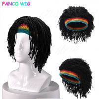 ใหม่เร้กเก้ Dreadlocks U Nisex จาเมกาถัก Beanies วิกผมถักเปียหมวก Rasta ผมหมวก