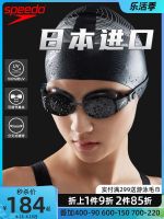 ❉♟Speedo Speedo แว่นตาว่ายน้ำสายตาสั้นกันน้ำกันหมอก HD การฝึกอบรมมืออาชีพ Unisex ตาซ้ายและขวาสามารถแตกต่างกัน