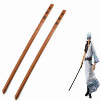 100เซนติเมตรอะนิเมะ Gintama Gintoki S Akata "Toyako" ไม้คอสเพลย์ดาบ