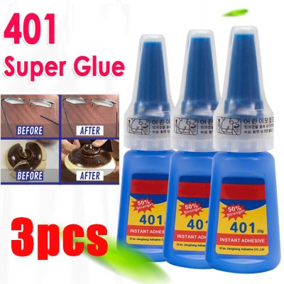 401 Glue Strong Liquid Adhesive Glue Repair Shoes 20ML Bottle Instant Fast Adhesive Stronger Super Glue Multi-Purpose Fix Glue Adhesives Tape