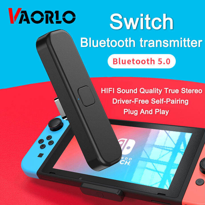 VAORLO USB C Bluetooth Transmitter Low Latency Type C Wireless Audio