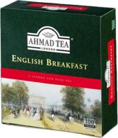 AHMAD TEA London English Breakfast Tea อาเมดที ลอนดอน อิงลิชเบรกฟาสก์ ชาแบล็กที 2กรัม x 100ซอง