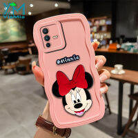 YiaMia เคสโทรศัพท์กันกระแทกขนาดเล็กสำหรับ VIVO,เคสโทรศัพท์แฟชั่นสำหรับ V23 V15 V11i 5G V23โปร V20โปร T1 5G ใหม่เคสโทรศัพท์ซิลิโคนนิ่มแฟชั่น3มิติ