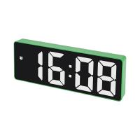 Digital Alarm Clock, LED Clock for Bedroom, Electronic Desktop Clock with Temperature Display, Small Clock