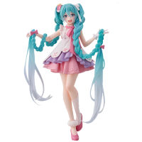 长发辫子樱花初音手办Miku初音未来办 模型摆件女孩礼物动漫周边