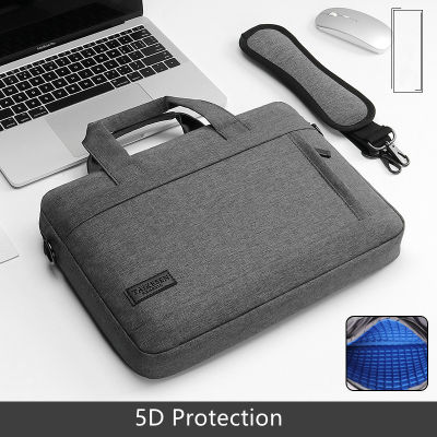20212020 Mac Book Air 13 Inch Case Laptop Sleeve Bag for MacBook Air Pro 14 15 15.6 17.3inch Shoulder Bag Handbag Business Briefcase