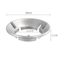 New Wind Shield Bracket Gas Stove Energy Saving Cover Disk Fire Reflection Windproof Stand Accessories Kitchen Supplies