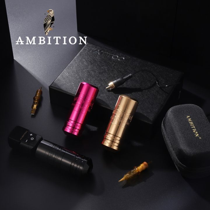 ambition-ปากกาสักทหารสไตล์ใหม่-มอเตอร์ไร้แปรงถ่าน-พลังแรง-เสถียรด้วยล้อประหลาด-4-5-ม-5-0-มม