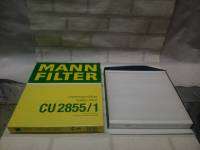 กรองแอร์ / กรองห้องโดยสาร  Volvo  S80  I  (1998 - 2006)  ทุกรุ่น  Cabin Air filter Mann CU2855/1 / CU 2855/1 d