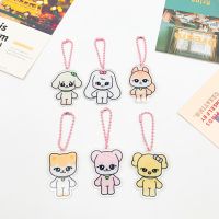 IVE MINiVE cartoon acrylic keychain bag pendant Yujin GANGANJI DAL-E NAORI Wonyoung CHERRY CHEEZ ERANG-E