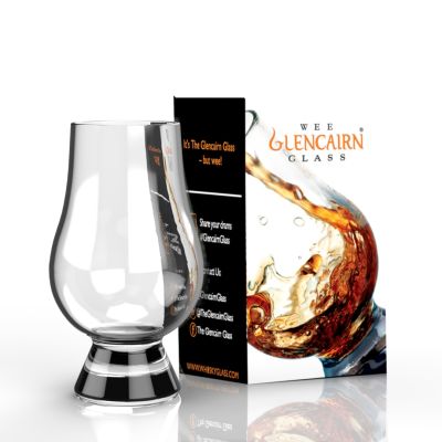 The WEE Glencairn Crystal Whiskey Glass, Miniature Whisky Tasting Glass, 70ml