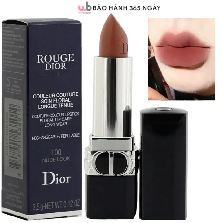 Son Dior 100 Nude Look  Hồng Nude MỚI NHẤT Dòng Dior Rouge Matte