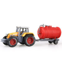 Die-cast Farm Vehicles Mini Car Model Engineering Car Model Tractor Engineering Car Tractor Toys Model for Kids Xmas Gift