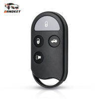 Dandkey Remote Key Shell Case Fob 4ปุ่ม Fit สำหรับ Nissan Maxima I30 QX4 A32 A33 Blank เปลี่ยนอัตโนมัติ Keyless รถ Key Cover