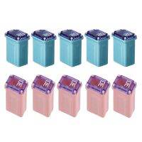 10 PCS 20Amp 30Amp Miniature Box Fuses FMM MCASE Type FMM Maxi Fuses Square Car Fuse ("Low Blow")