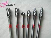 ❅№ 1/4-Inch Shank Power Tools Drill Bit 6 x 10MM 150mm Long Tungsten Carbide ALUMINUM CUT Rotary Burr Burs 6mm shaft Set Power Tool