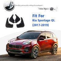 บังโคลนสำหรับ Kia Sportage QL 2017-2019ด้านหน้าด้านหลังบังโคลนบังโคลนอุปกรณ์เสริมในรถยนต์อัตโนมัติ Styline โคลนพนังยามสาดพิทักษ์