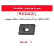Glove Box Handle Cover Lid Lock Switch Button Cover For Mercedes Benz S