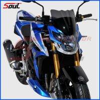 กระจกบังลมสำหรับเล่นกีฬามอเตอร์ไซค์รถเบนแผ่นบังแดดหน้ารถเหมาะสำหรับ Suzuki GSR750 GSR-750 2011 2012 2013 2014 2015 2016 GSX-S 750