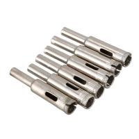 Diamond Coated 10mm Dia Drill Bit for Ceramic Glass Tile Hole Saw 6 Pcs