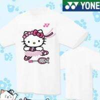 YONEX เสื้อเจอร์ซีย์แห้งเร็วสำหรับทั้งหญิงและชายเสื้อแบดมินตันใหม่เกาหลี2023ชุดเจอร์ซีแข่งขันการปรับแต่งเป็นกลุ่ม