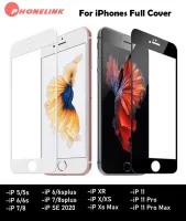 ❌รับประกันสินค้า❌ฟิล์มกระจกนิรภัย iPhone 6/6s SE2020 7/8 6/6splus 7/8plus X/Xs XR Xs Max iphone11 11pro 11pro Max ฟิล์มเต็มจอ ใส่เคสได้ รุ่น ไอโฟน ฟิมกระจก ฟิล์มขอบดำ ฟิล์มขอบขาว ฟิล์ม ฟิล์มกันจอแตก ฟิล์มกันกระแทก