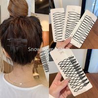 Simple Black Hairpin One Word Side Clip Female Summer Back Head Broken Hair Artifact Clip Side Bangs Clip Female