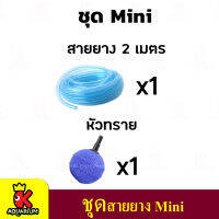 ชุดข้อต่อสายยาง สายยางคริสตัล 2เมตร หัวทราย A005 อย่างดี 1ชิ้น (ชุด Mini) *อาจมีการเปลี่ยนแปลงสีและรุ่น