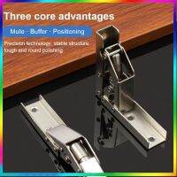 2PCS 165 Degree Folding Hinge Simple Installation Conversion 180 Degree Table Support Sheet Concealed Flap Hinge Accessories