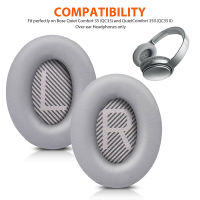 1คู่เปลี่ยนเบาะรองหูฟังนุ่มสำหรับ QuietComfort QC35QC35 II หูฟังแยกเสียงรบกวน